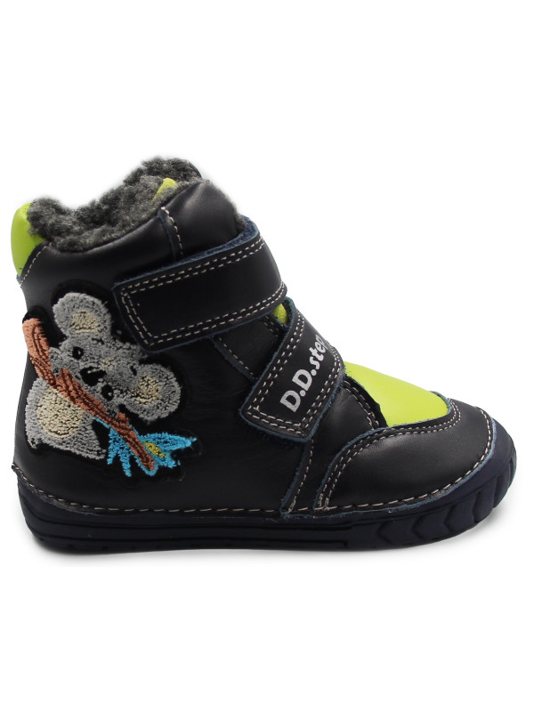 Buty Na Zimę Dla Chłopczyka Ocieplane DD STEP W029-42498BU