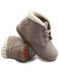 Buty Na Jesień Dla Chłopca Ocieplane z Membraną Emel EY 2440C-6