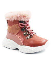 Zimowe Buty Dla Dziewczynki Kozaki Ocieplane Wojtyłko 1Z25070R