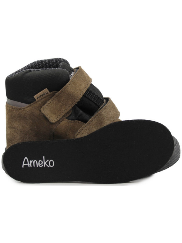 Buty Dla Chłopca Lekko Ocieplane Na Jesień i Zimę Ameko Robin Sepia