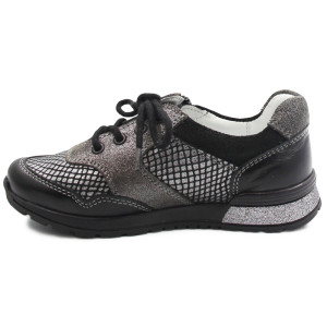 Sportowe półbuty na jesień dla dziewczynki do szkoły BARTEK t-25695/sz/1r7 II Gatunek