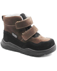 Buty Dla Chłopca Na Jesień Na Rzep Ocieplane Membrana Mido 22-33 32-33 Taupe