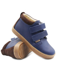 Buty Dla Chłopca na Jesień Skórzane Trzewiki Ameko teo-granatowy