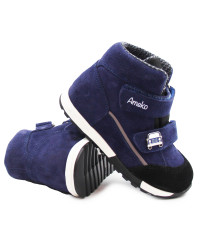 Buty dla chłopca Na Jesień z Dodatkową Wkładką Ocieplaną Ameko Lucky-Navy