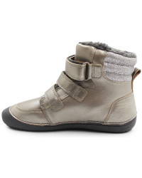 Dziewczęce Buty Zimowe Ocieplane Barefoot Młodzieżowe Zimowe DD STEP W063-4274CL