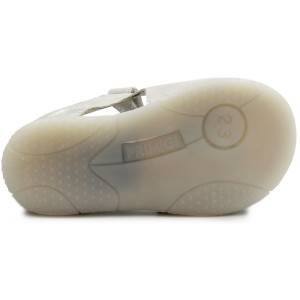 Sandały Dla Dziewczynki Błyszczące Srebrne Primigi 39100022