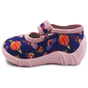 Kapcie Dla Dziewczynki Do Przedszkola Wojtyłko Laura Granat