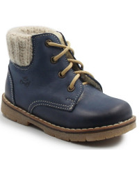 Buty Na Jesień Zimę Ocieplane Kozaki Sweterkowe Emel e 2540a-6