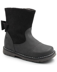 Kozaki dla dziewczynki na zimę ocieplane Emel e 2443b-1