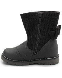 Kozaki dla dziewczynki na zimę ocieplane Emel e 2443b-1