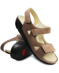 Sandały Damskie Skórzane Berkemann Leona 01468-760