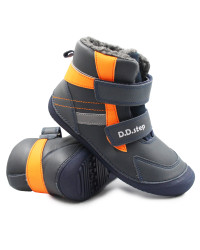 Buty Na Zimę Dla Chłopca Ocieplane Barefoot DD STEP W063-42254AL