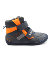Buty Na Zimę Dla Chłopca Ocieplane Barefoot DD STEP W063-42254AL