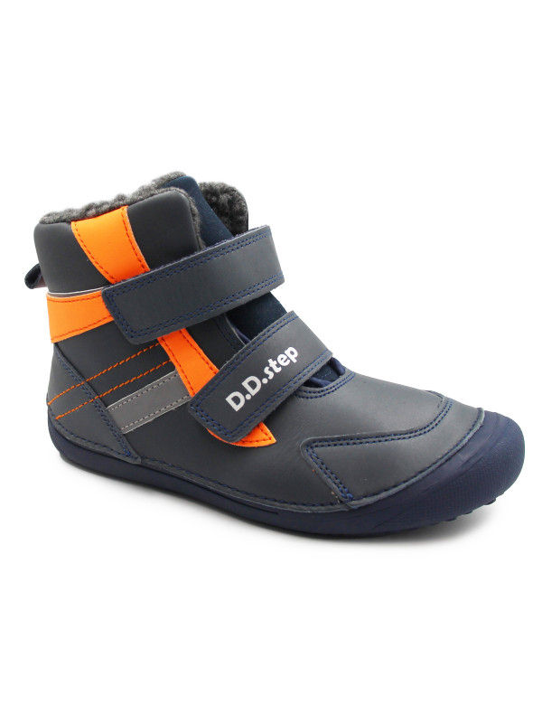 Buty Na Zimę Dla Chłopca Ocieplane Barefoot DD STEP W063-42254AL