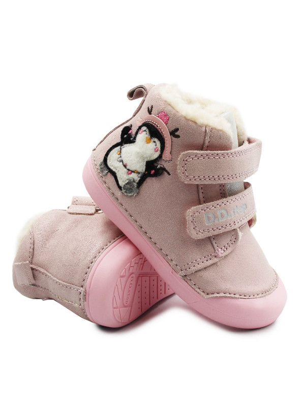 Buty Dla Dziewczynki Na Zimę Ocieplane DD STEP W066-42268A