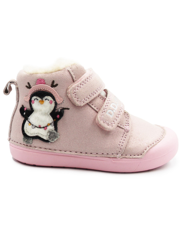 Buty Dla Dziewczynki Na Zimę Ocieplane DD STEP W066-42268A