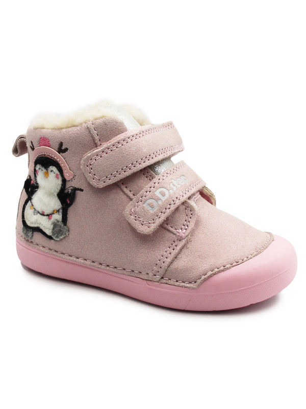 Buty Dla Dziewczynki Na Zimę Ocieplane DD STEP W066-42268A