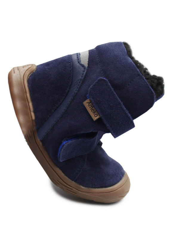 Buty Zimowe Dla Chłopczyka + Dodatkowa Wkładka Ameko Dudu-Navy