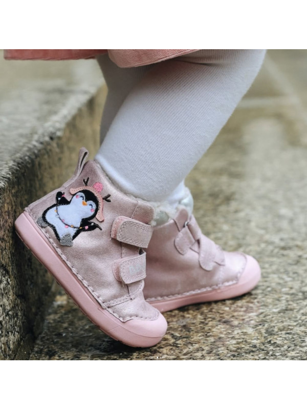 Buty Dla Dziewczynki Na Zimę Ocieplane DD STEP W066-42268A