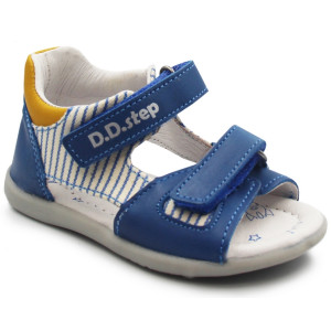 Sandały Dla Chłopca Na Lato DD STEP g075-339a Bermuda Blue