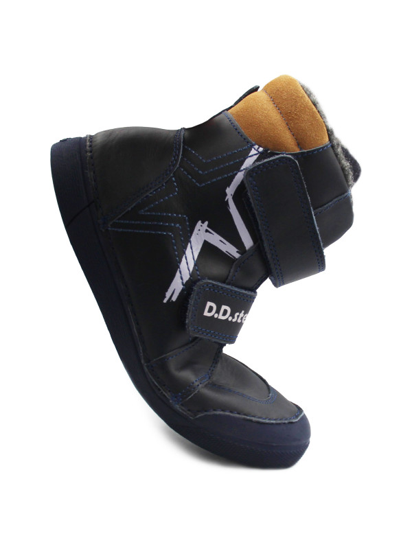 Buty Dla Chłopca Ocieplane Wyjmowana Wkładka DD STEP W068-42921BL