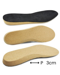 Wkładka Ortopedyczna Wyrównująca Prawa Szeroka Skrót 3cm CORRECT H