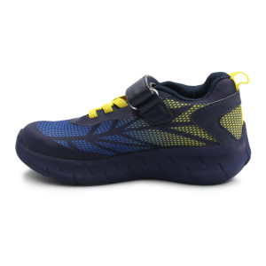 Buty na Wiosnę Dla Chłopca Sportowe Adidasy LED DD Step f061-391m Bermuda Blue
