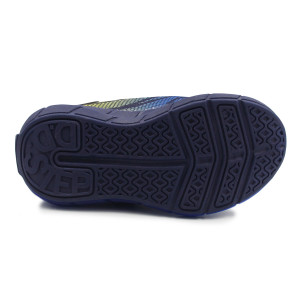 Buty na Wiosnę Dla Chłopca Sportowe Adidasy LED DD Step f061-391m Bermuda Blue