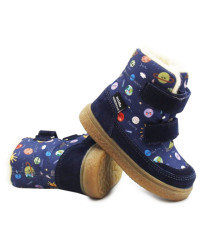 Ciepłe Buty Dla Chłopczyka Na Zimę Ocieplane Mido 22-40 Space Kosmos
