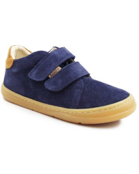 Półbuty Chłopięce Na Wiosnę Barefoot Ameko Dash-Granatowy