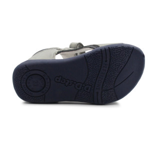 Chłopięce Sandały Do Nauki Chodzenia D.D.Step g075-357a grey