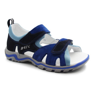 Sandały Chłopięce Na Lato Bartek 16187-007 19187-007 Kobalt Ocean