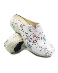 Klapki Damskie w kwiaty Nursing Care Berlin wg4af1