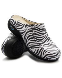 Klapki Damskie Nursing Care Paris wg4f81 Zebra