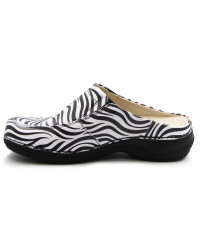 Klapki Damskie Nursing Care Paris wg4f81 Zebra