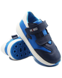 Buty Na Wiosnę Dla Chłopca Niebieskie Primigi 3905022