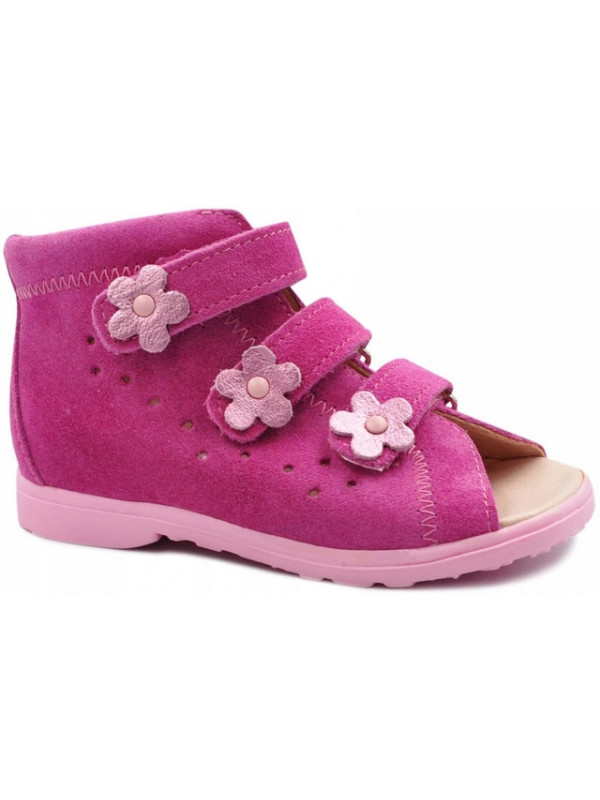 Sandały ortopedyczne z usztywnionym wysokim zapiętkiem Dawid 001