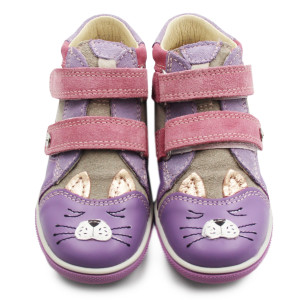 Buty Dla Dziewczynki Na Jesień z Kotkiem Bartek 11702-029