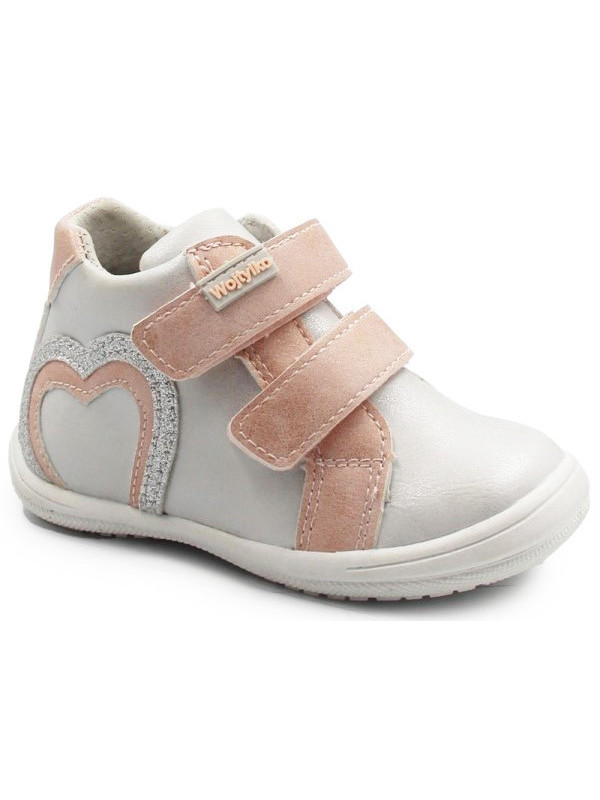 Buty Na Wiosnę Dla Dziewczynki Wojtyłko 1t24386 Srebrny