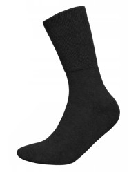 Skarpety Dla Diabetyków Frotte z Jonami Srebra Czarne Medic Deo Silver