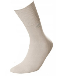 Skarpetki Medyczne Antybakteryjne Srebro Beżowe DeoMed Cotton Silver