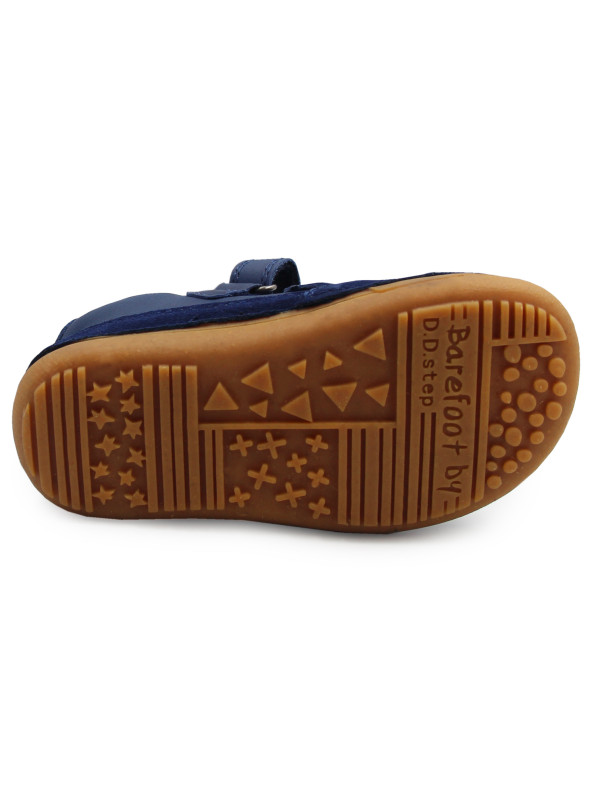 Jesienne Buty Dla Chłopca Na Rzep Niebieskie Półbuty DD STEP S063-51483M