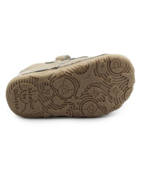 Półbuty Dziecięce Na Rzep Wiosenne Beż Barefoot D.D.STEP S073-51761BM