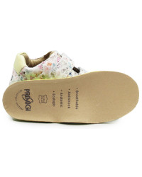 Buty Na Wiosnę Dla Dziewczynki Elastyczne w Kwiatuszki Primigi 7900077