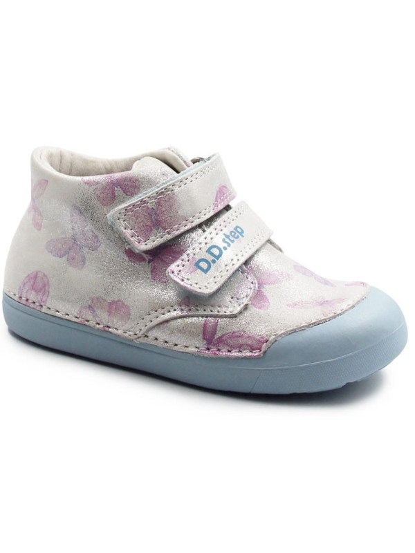 Buty Na Jesień Dla Dziewczynki Motylki Srebrne DD STEP S066-51151B