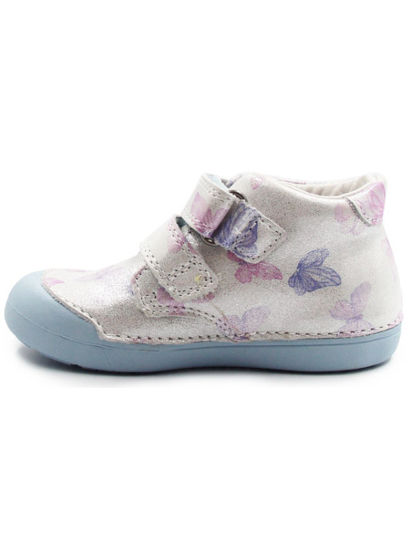 Buty Na Jesień Dla Dziewczynki Motylki Srebrne DD STEP S066-51151B