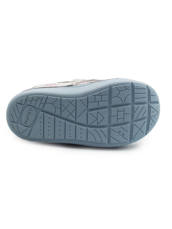 Buty Na Jesień Dla Dziewczynki Motylki Srebrne DD STEP S066-51151B