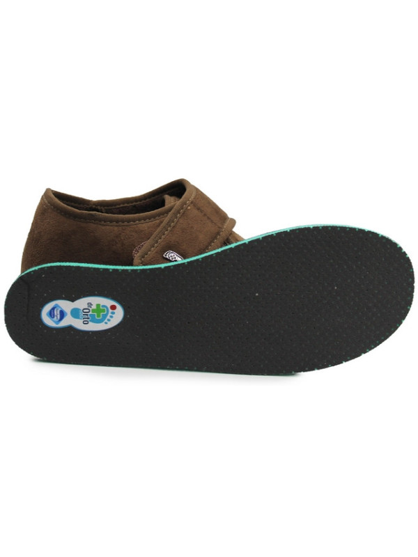 Półbuty męskie na szerokie stopy na jesień po domu Dr orto 076M004