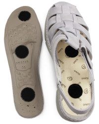 Sandały dla seniorek na lato ze skóry naturalnej Suave 720018-09