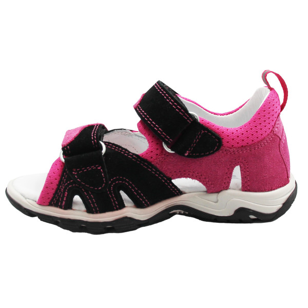 Sandały dziewczęce Bartek 16187-009 czarny-cyklamen